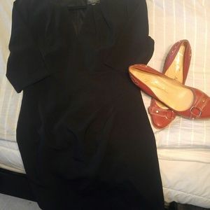 Black cocktail dress